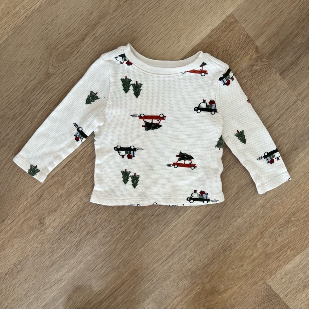 Old Navy Toddler Long Sleeve Holiday Shirt